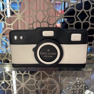 Kate Spade Oh Snap Camera Large Slim Bifold Wallet